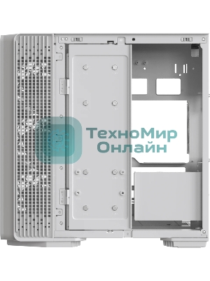 Компьютерный корпус Formula V Line Crystal Z7 PA White, ATX, TYPE-C*1, USB3.0*1, Front+Side Glass, SIDE 3x PERFORMANCE ARGB, REAR 2x PERFORMANCE ARGB