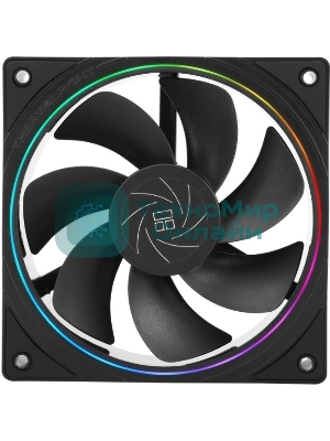 Кулер для корпуса Thermalright TL-S12R Reverse (120x120x25mm, 4-pin PWM, ARGB, 47.6CFM, 23.2dBA, 1500RPM, черный)