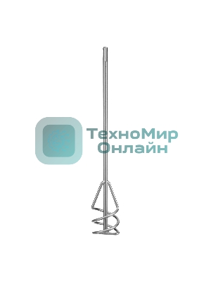 Миксер Сибртех для строительных смесей, 60х400 мм, хвостовик SDS plus