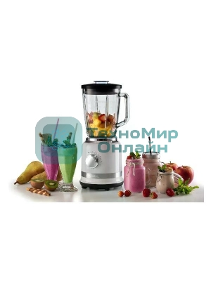 Блендер стационарный Ariete Moderna 0585/01 белый, 1000 Вт, 4 скорости, турбо