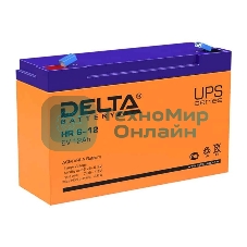 Батарея для ИБП Delta HR 6-12 (6V, 12Ah)