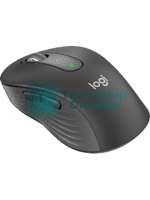 Мышь беспроводная Logitech Signature M650 графитовый, 4000 dpi, радиоканал, Bluetooth, USB, кнопки - 5