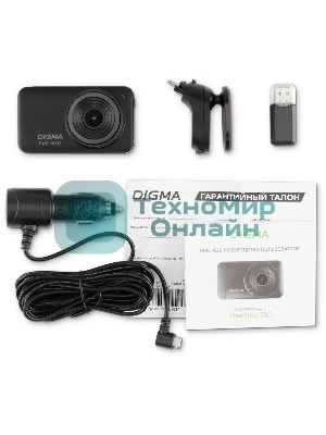 Видеорегистратор Digma FreeDrive 580, 2304x1296, 3