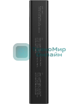 Портативный аккумулятор Digma DGPD100WA 20000mAh QC3.0/PD3.0 100W 5A 2xUSB-A/2xUSB-C черный