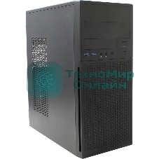 Компьютерный корпус MidiTower Powerman DA812BK черный PM-500ATX-F 2хUSB 2.0+2хUSB 3.0 Audio ATX