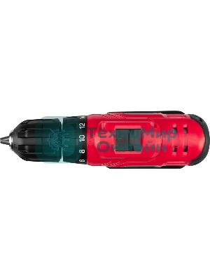 Дрель-шуруповерт аккумуляторная MTX MCDL-12-02, Аккумуляторная, 12В, 2 АКБ, Кейс