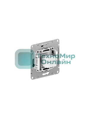 Механизм розетки RJ45 (cat5) EKF UP1-SOB-RJ45-5 черный Эпика