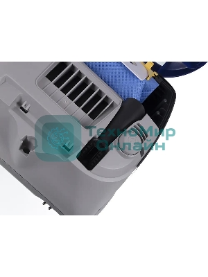 Пылесос Samsung VCC4140V3A синий, 320/1600 Вт, уборка сухая, пылесборник мешок 3 л