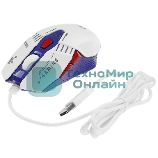 Мышь проводная Ritmix ROM-400 White