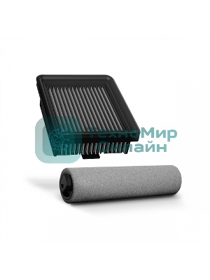 Пылесос вертикальный BQ VCA1002W белый/черный, питание от аккумулятора, 30 Вт, уборка влажная/сухая, пылесборник 0.75 л, бак для жидкости 0.85 л, работа от АКБ max 45 мин