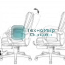 Кресло Бюрократ CH-824MSG-BF слоновая кость, экокожа