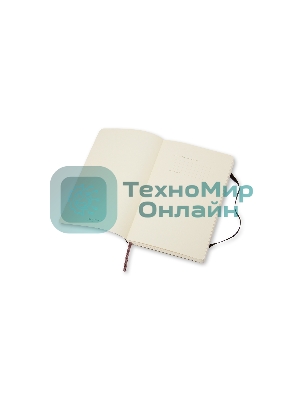 Блокнот Moleskine CLASSIC SOFT QP617 Large 130х210мм, 192 страниц, клетка, мягкая обложка, черный