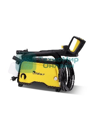 Мойка высокого давления 120/70 бар, KOLNER K120M, компакт, 1400Вт, 390л/ч, метал.помпа, шланг ВД 5м, кабель 5м, самовсас, Auto stop (емкость для шампуня)