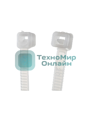 Хомут IEK UHH31-D036-200-100 3,6х200 мм нейлон (100 шт)