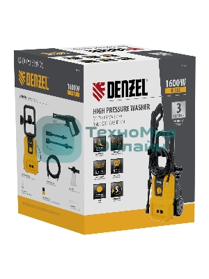 Моечная машина высокого давления Denzel 58261 R-135, 1600 Вт, 135 бар, 390 л/ч
