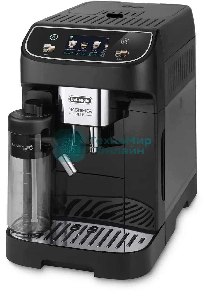 Кофемашина автоматическая DeLonghi ECAM320.60.B черный, исп. кофе - молотый/зерновой, 1.9 л, 1450 Вт, 15 Бар.