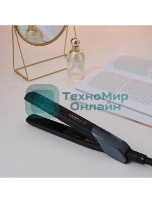 Выпрямитель для волос Scarlett SC-HS60014 черный, 22 мм, 190 °C, 1 режим