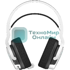 Гарнитура Bloody GR370 белый, беспроводная + проводная, Bluetooth, до 45 ч, подсветка