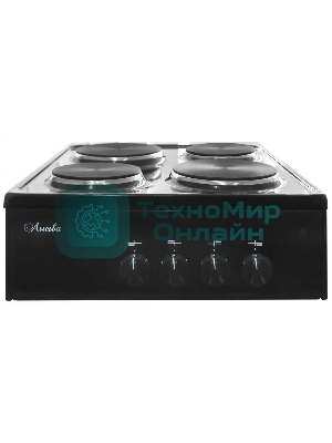 Плита настольная электрическая Лысьва ПЭН 40М черный стеллаж в компл. эмаль (настольная)