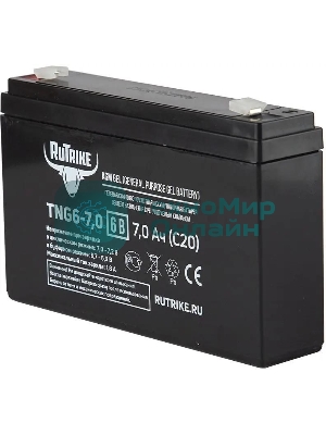 Батарея для ИБП Rutrike TNG6-7,0 6В 7Ач
