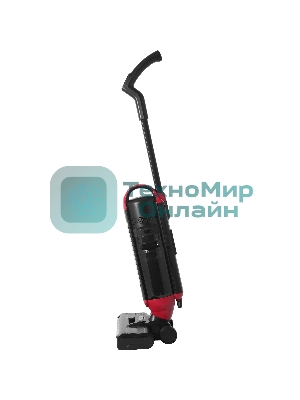 Пылесос моющий Rondell RDE-2080 черный/красный, питание от аккумулятора, 120 Вт, уборка влажная/сухая, пылесборник 0.4 л