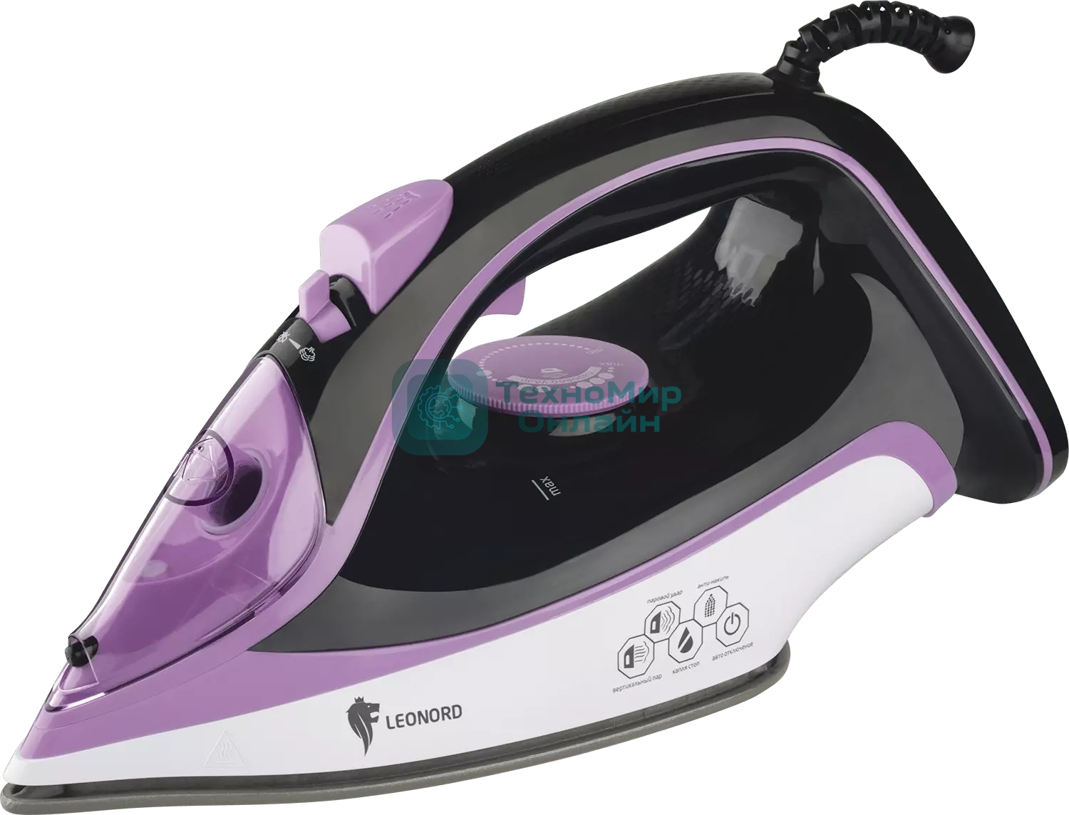 Утюг LEONORD LE-1804 фиолетовый