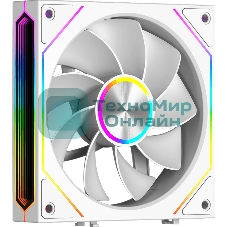 Вентилятор для корпуса PcCooler F3 X120 WH ARGb 120х120x25 белый 4-pin (F3X120-WHAC112-GL) Ret