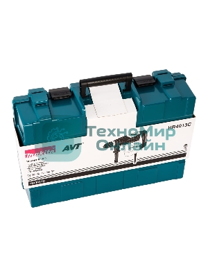 Перфоратор Makita HR4013C 1100Вт SDS-max 2реж 11.4Дж 1450-2900у/м 6.8кг чем ABT плавн пуск