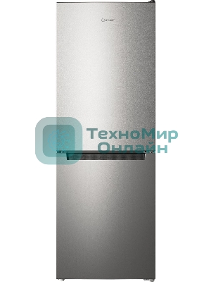 Холодильник Indesit ITS 4160 G серебристый двухкамерный 179/78л морозилка снизу, No Frost