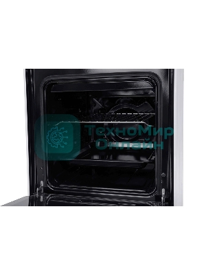 Плита комбинированная Kraft KF-FSK5302EW белый, конфорок 4 газовых, духовка 58 л, 50 см x 85.5 см x 55 см