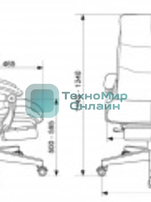 Кресло Бюрократ CH-824MSG-BF слоновая кость, экокожа