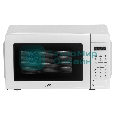 Микроволновая печь JVC JK-MW365S белый, 20 л, 700 Вт, переключатели - сенсор