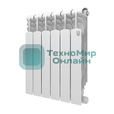 Радиатор биметаллический Royal Thermo Revolution B 500 – 6 секц.