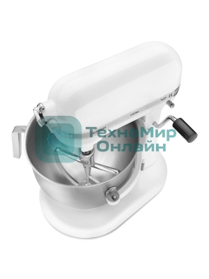 Миксер с подъемной чашей KitchenAid 5KSM7990XEWH Professional 6.9л белый