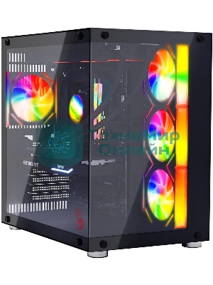 Компьютер Bloody BD-PC CZ79C3 MT i7 14700KF (3.4) 64Gb SSD 1Tb RTX 5070Ti 16Gb Win 11H 64 2.5xGbitEth 850W черный (RUS) (2129080)