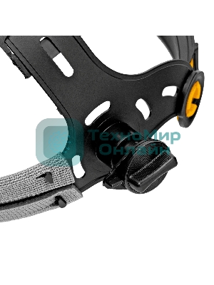 Щиток защитный лицевой с сеткой Denzel 