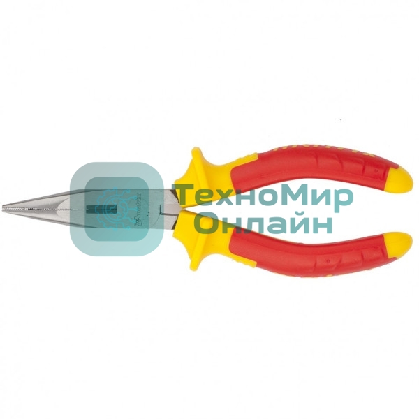 Длинногубцы Matrix прямые Insulated 17101 160 мм, двухкомпонентные рукоятки PROFESSIONAL