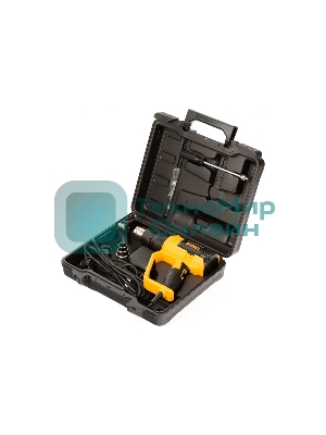 Фен технический Denzel HG-2000E, 2000 Вт, 2 режима, LCD дисплей