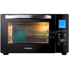 Мини-печь Hyundai MIO-HY096 28 л, 1600 Вт, черный