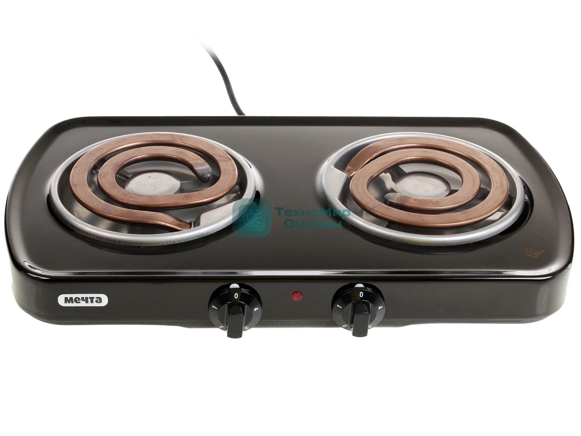 Плита настольная электрическая Мечта 212Т черная