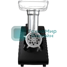 Мясорубка электрическая Centek CT-1604 Комбайн серый, 2200 Вт, 2.2 кг/мин, реверс, защита от перегрузки, насадки - 7