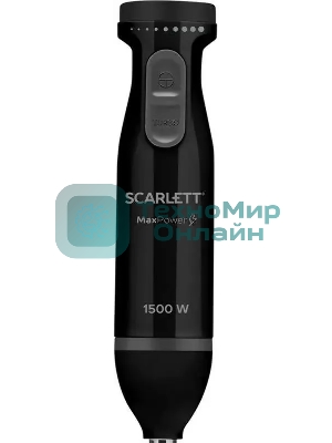 Блендер погружной Scarlett SC-HB42M47 черный, 1500 Вт