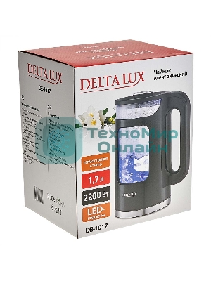 Чайник электрический Delta Lux DE-1017