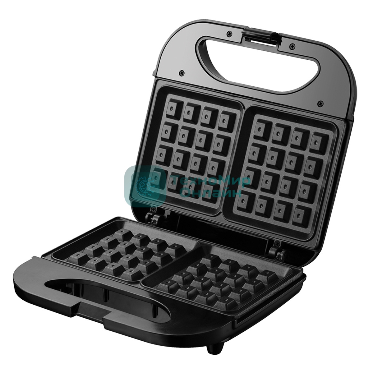 Вафельница Atlanta ATH-1078 черный