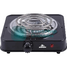 Плита настольная (1 конф) Добрыня DO-2205B черный (1000Вт) спираль x12, 1000 ВтНапряжение 220 В, 50 Гц5 режимов нагреваДиаметр конфорки: 15 смЗащита от перегреваСветовой индикатор работыРезиновые ножки