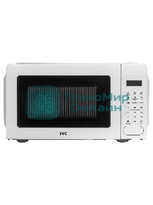 Микроволновая печь JVC JK-MW365S белый, 20 л, 700 Вт, переключатели - сенсор