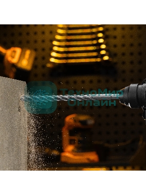 Бур по бетону Denzel цельная крестовая пластина, 12x315 мм, SDS PLUS