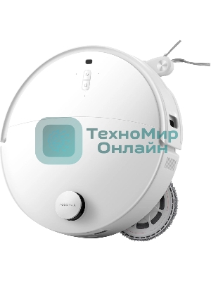 Пылесос-робот Roborock Qrevo EdgeT 60Вт белый (в компл.:1мешок)