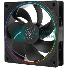 Кулер для корпуса Thermalright TL-S12R Reverse (120x120x25mm, 4-pin PWM, ARGB, 47.6CFM, 23.2dBA, 1500RPM, черный)