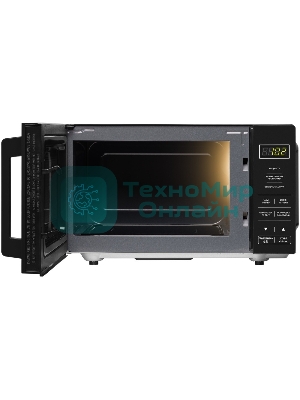 Микроволновая печь BBK 20MWS-750S/B черный, 20 л, 700 Вт, переключатели - сенсор